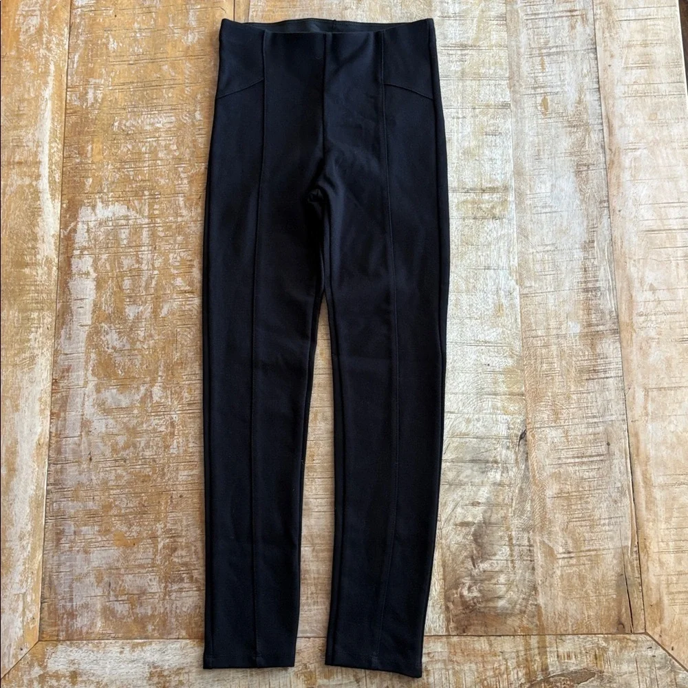 NWT Zara Girls Black Leggings 11-12y